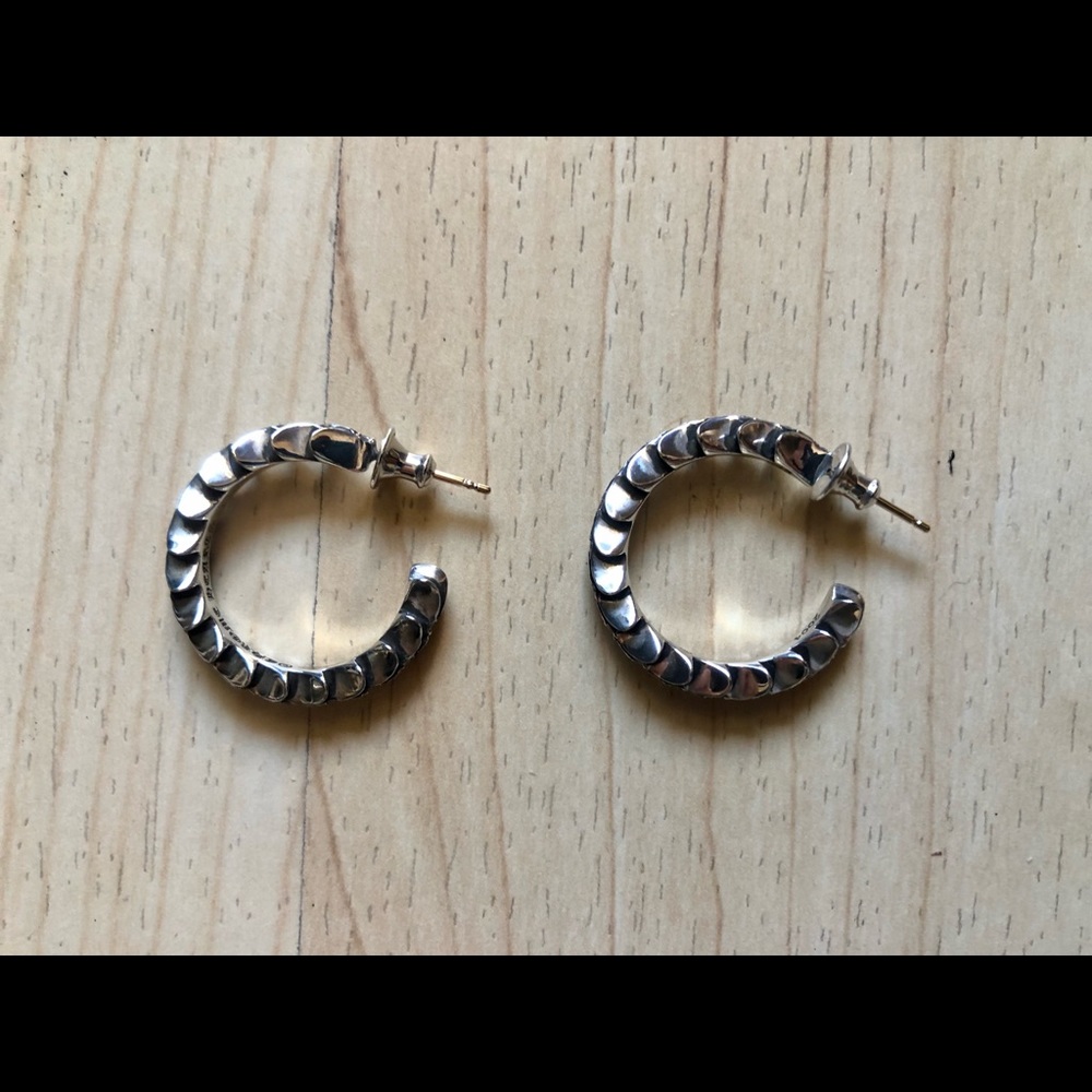 Chrome Hearts Hoop Earrings